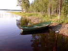 Наша лодочка, на нашем озере :-)