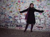Стена с любовными записочками в Вероне, рядом с домом Джульеты.